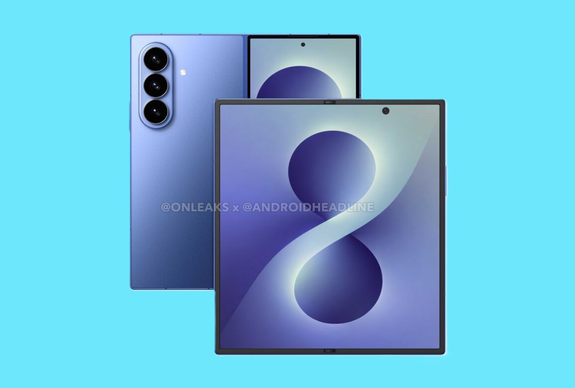 Fuite du rendu du Samsung Galaxy Z Fold 8
