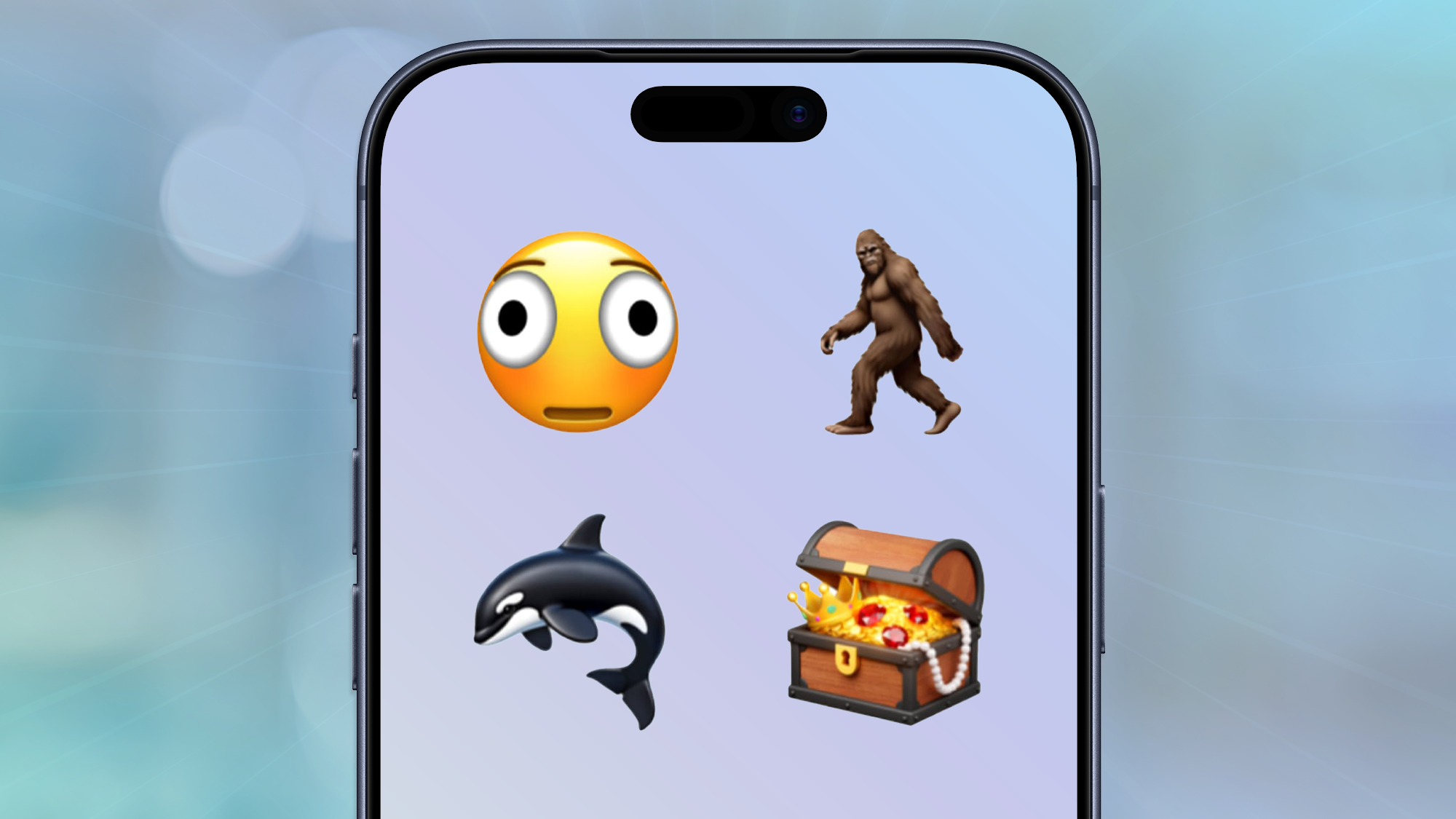Emoji sur un écran d'iPhone