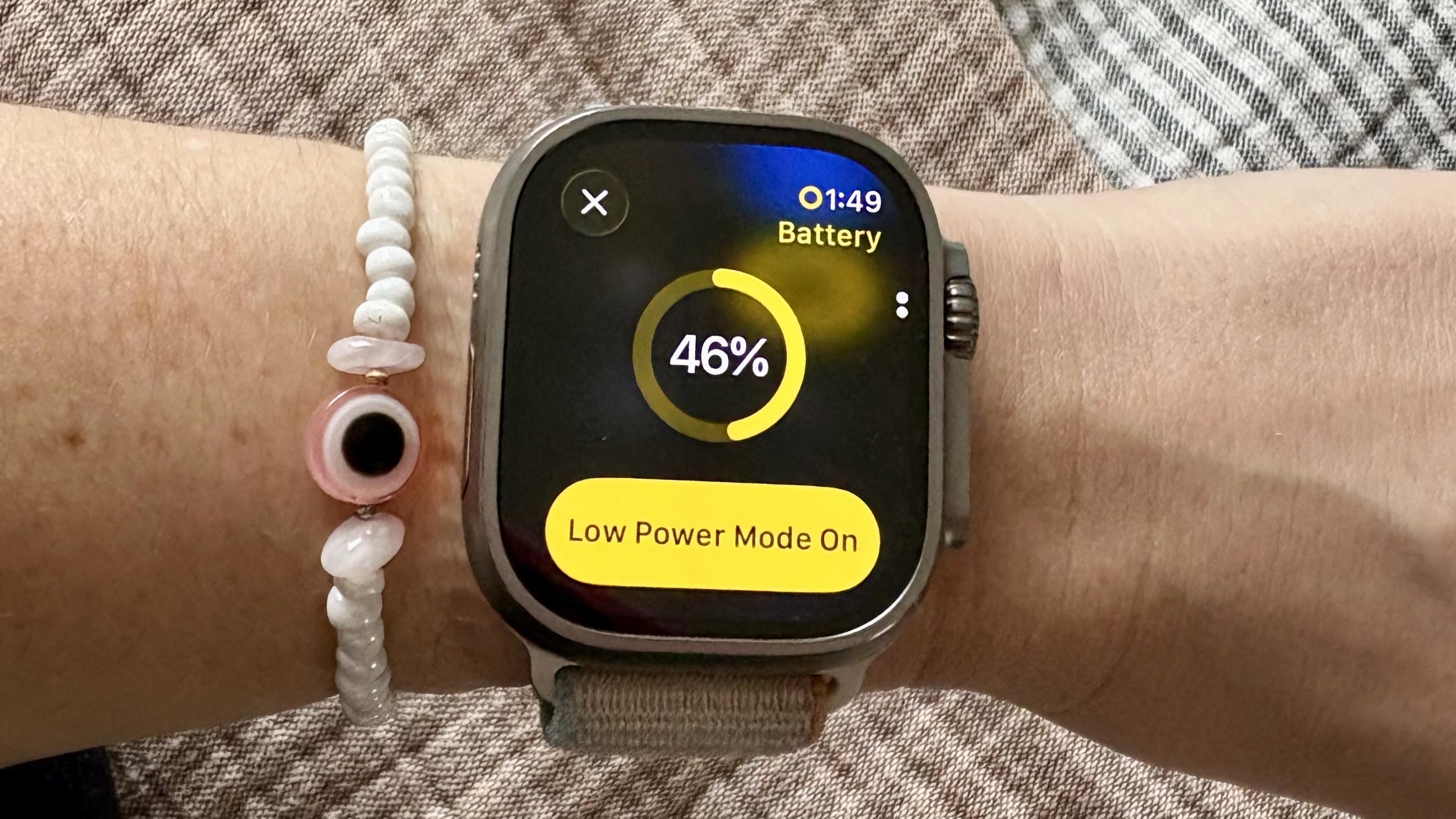 Apple Watch Ultra 3 Mode Faible consommation