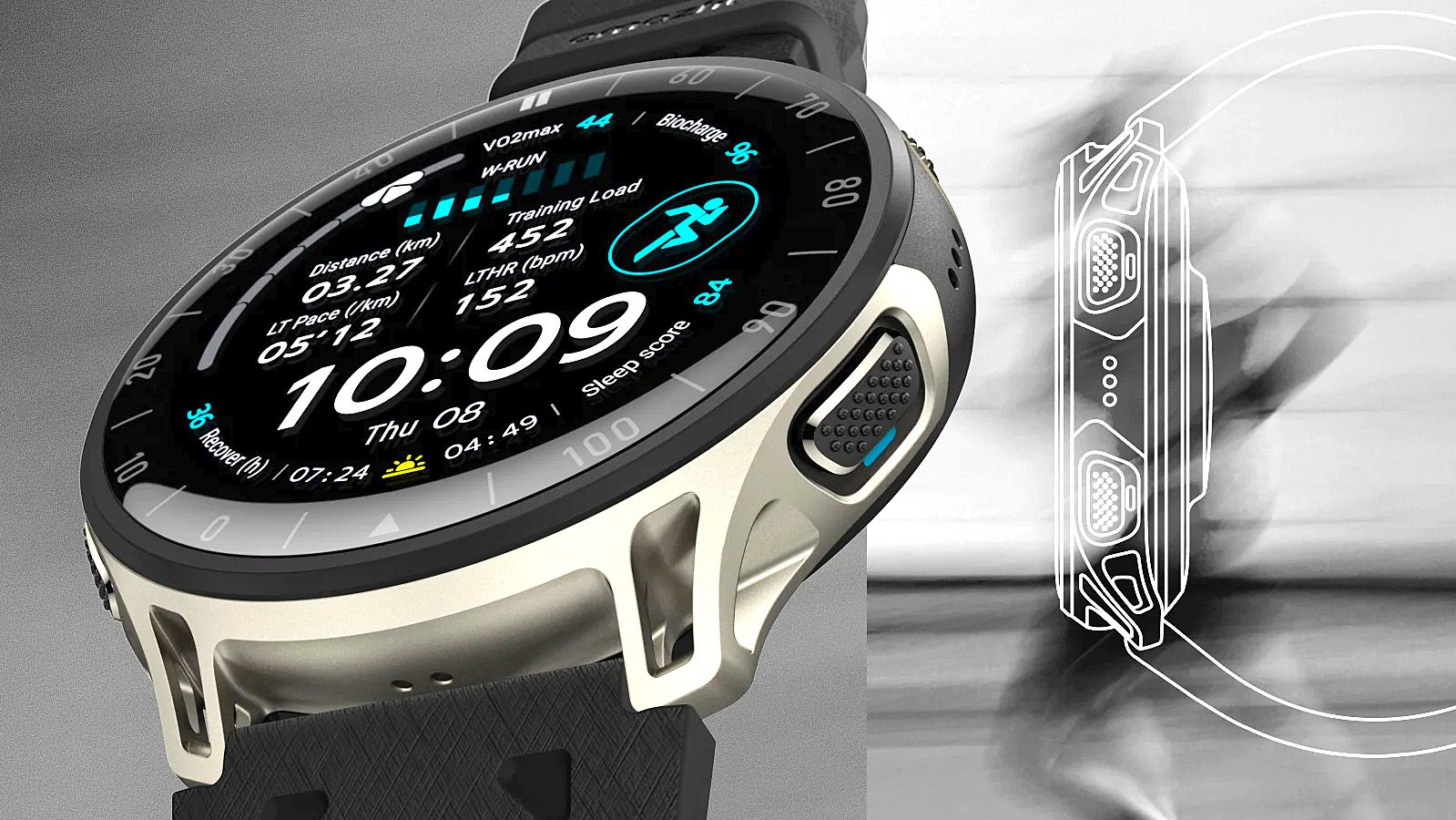 Montre intelligente Amazfit Cheetah 2 Pro