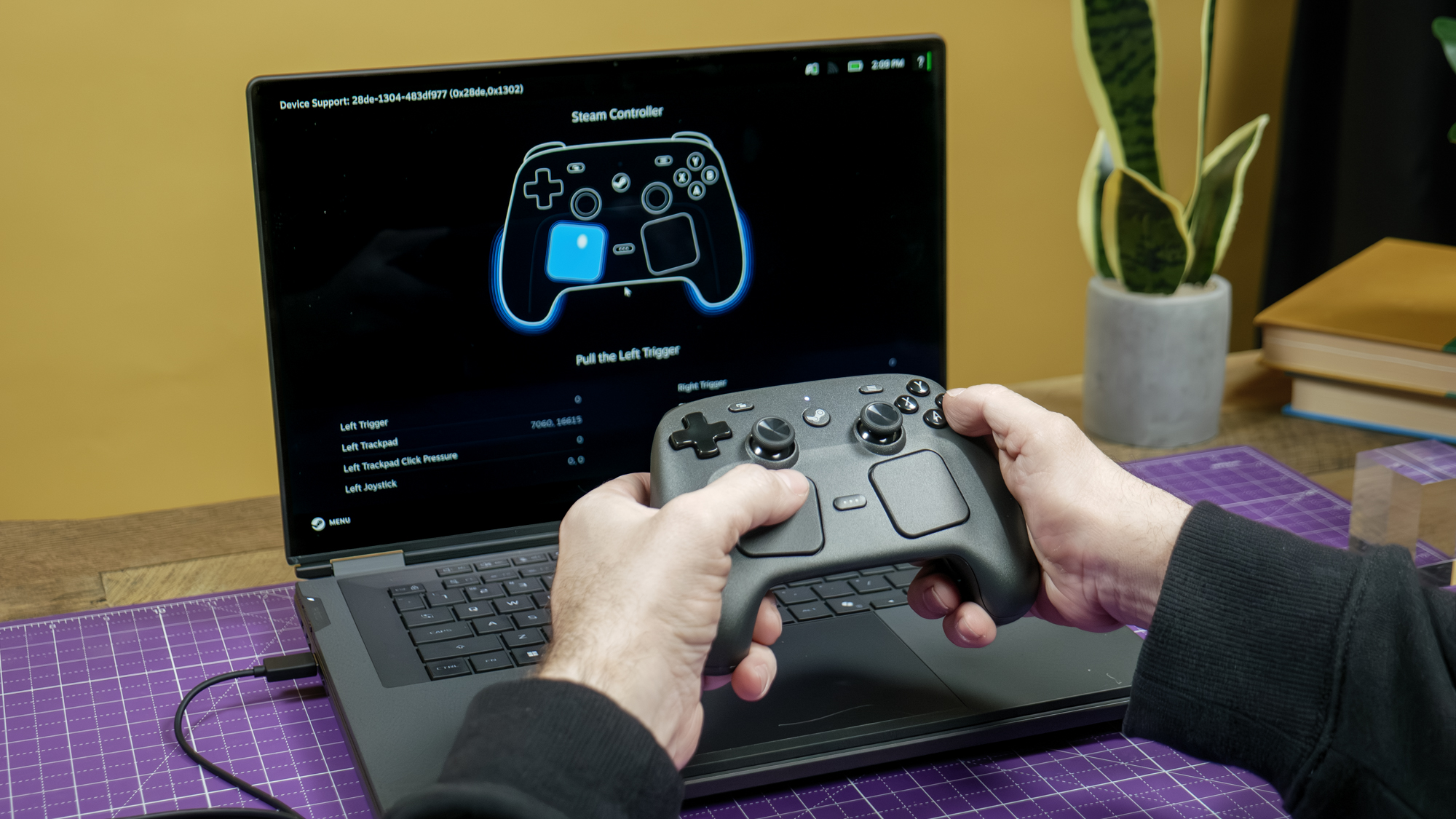 Personnalisation du contrôleur Steam