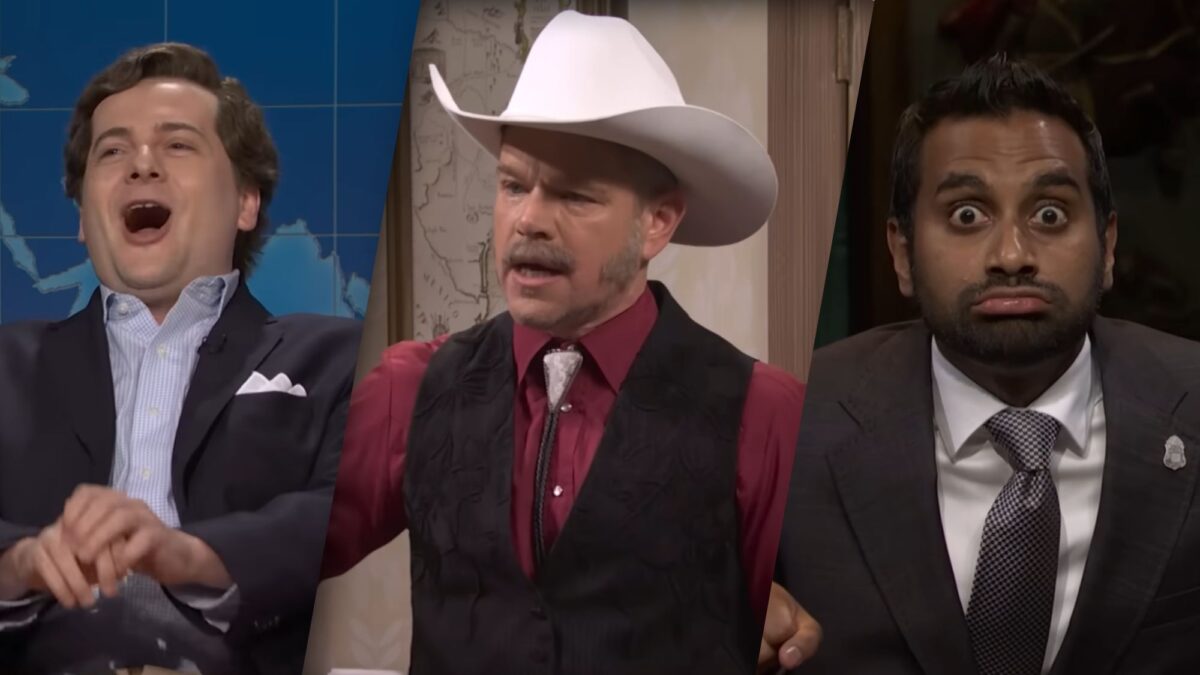 Vous avez manqué le Saturday Night Live ? Découvrez le retour de Matt Damon sur SNL – ainsi que le sketch de Tucker Carlson qui a brisé Internet image-36365
