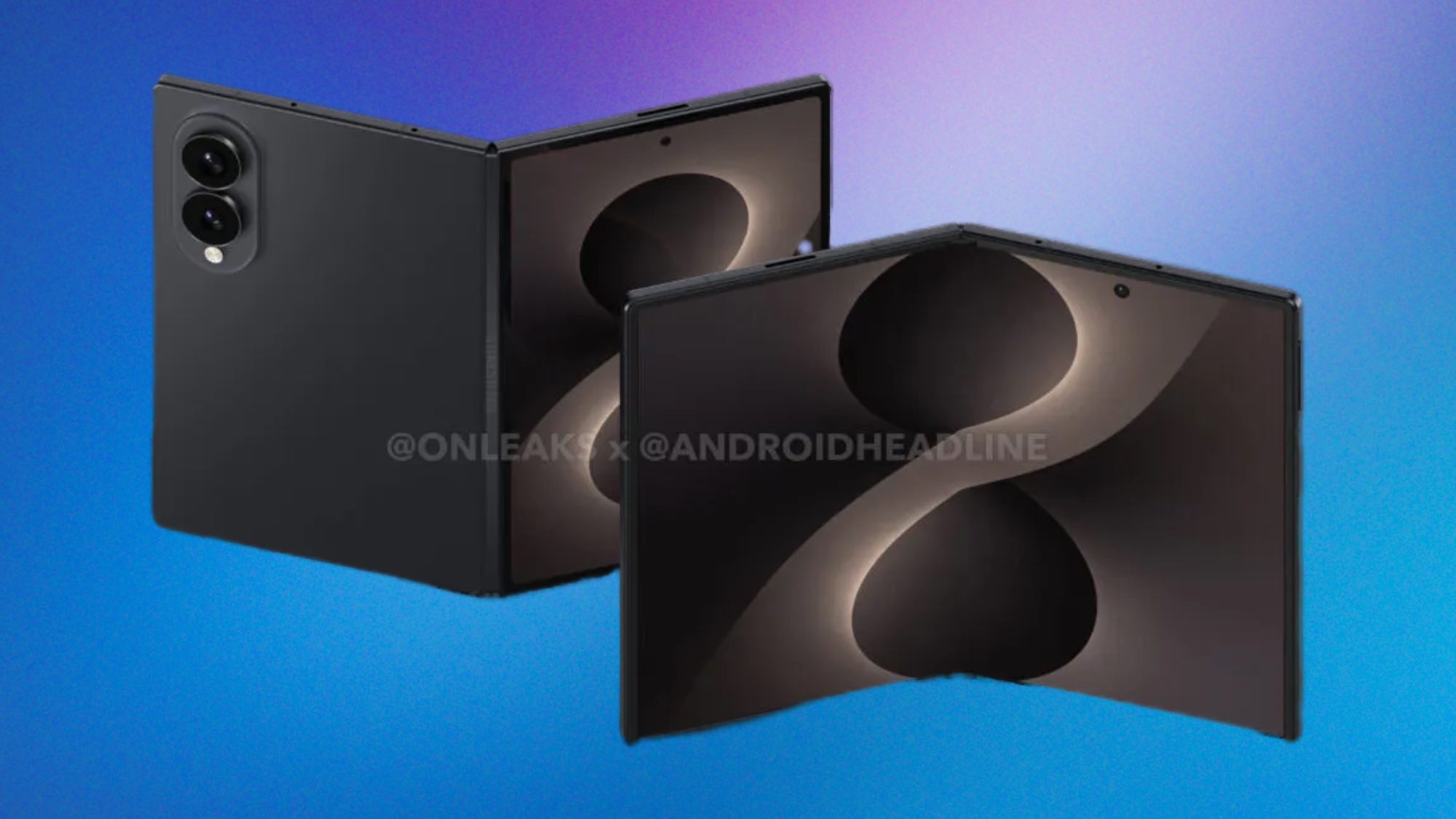Rendu du Samsung Galaxy Z Fold 8