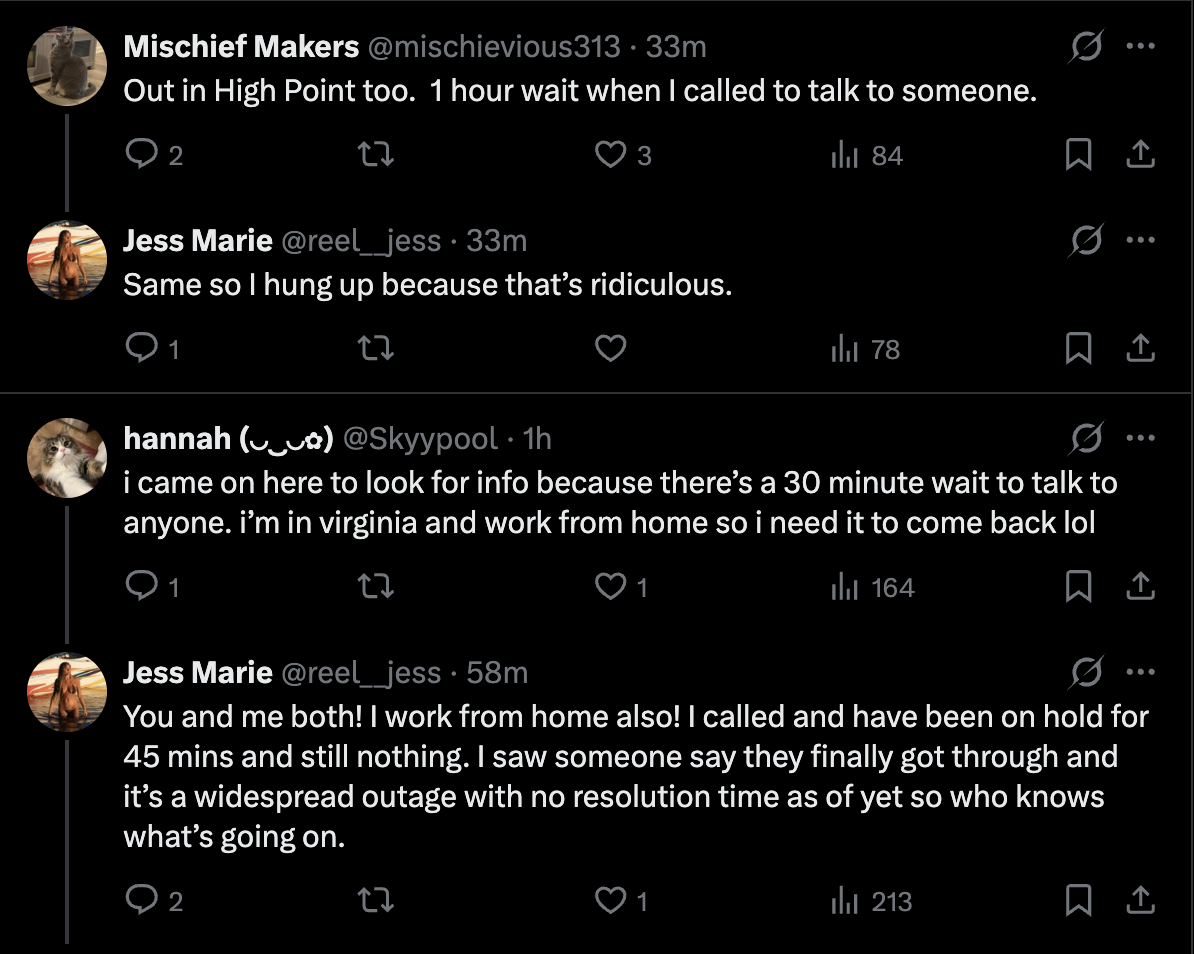 X messages