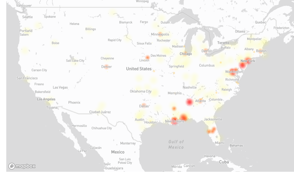 Panne du détecteur de panne Verizon