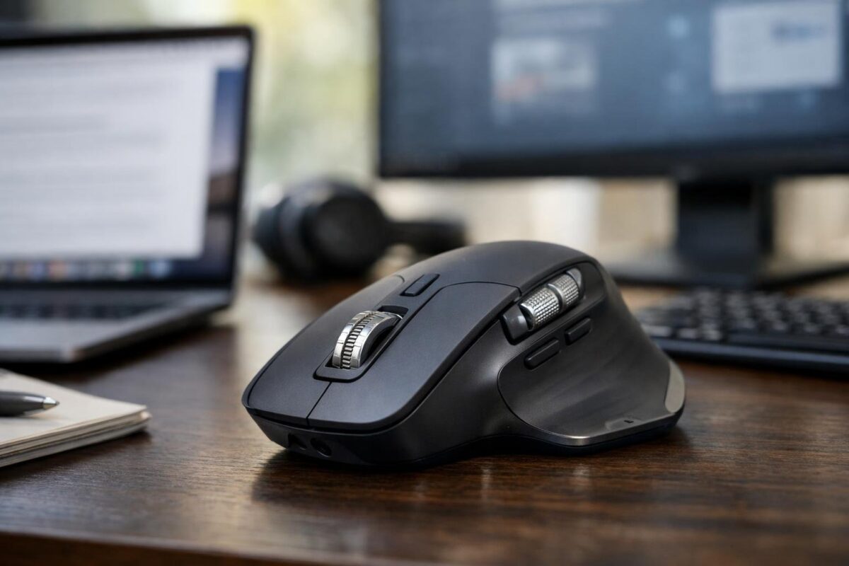 Voici la nouvelle Logitech MX Master 4, sa molette de défilement change tout pour les pros image-36466