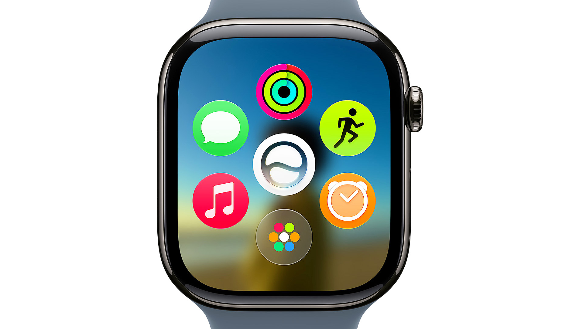 La nouvelle Dynamic App Grid disponible dans watchOS 27