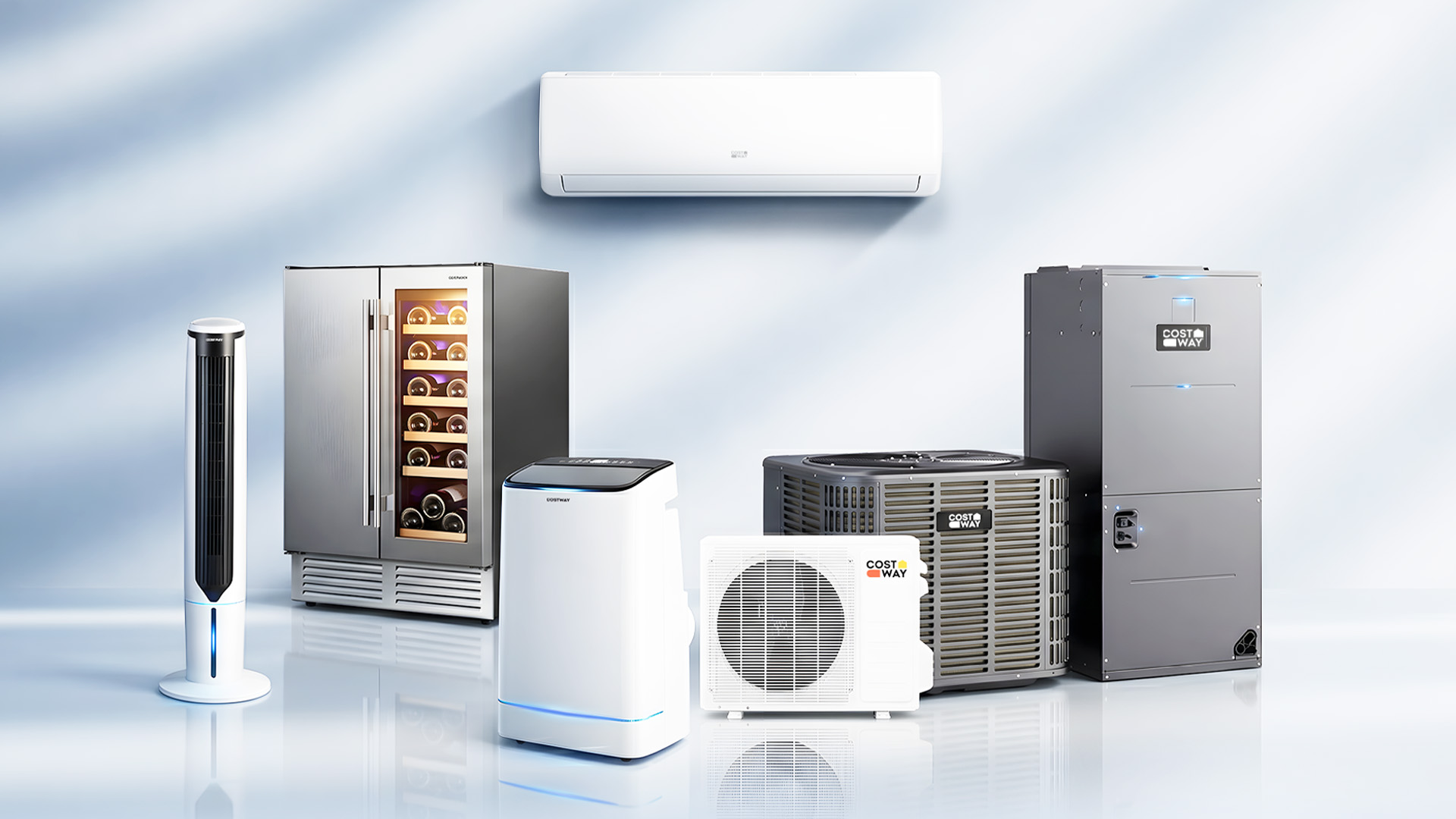Image promotionnelle du mini split AC Costway