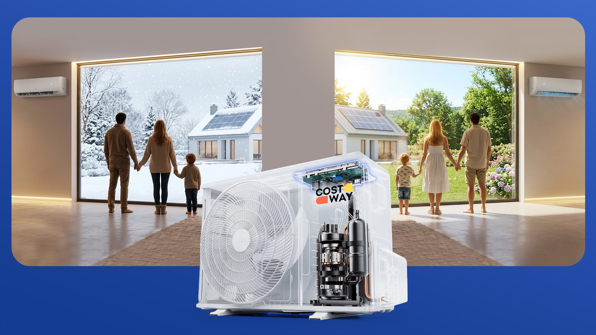 Image promotionnelle du mini split AC Costway