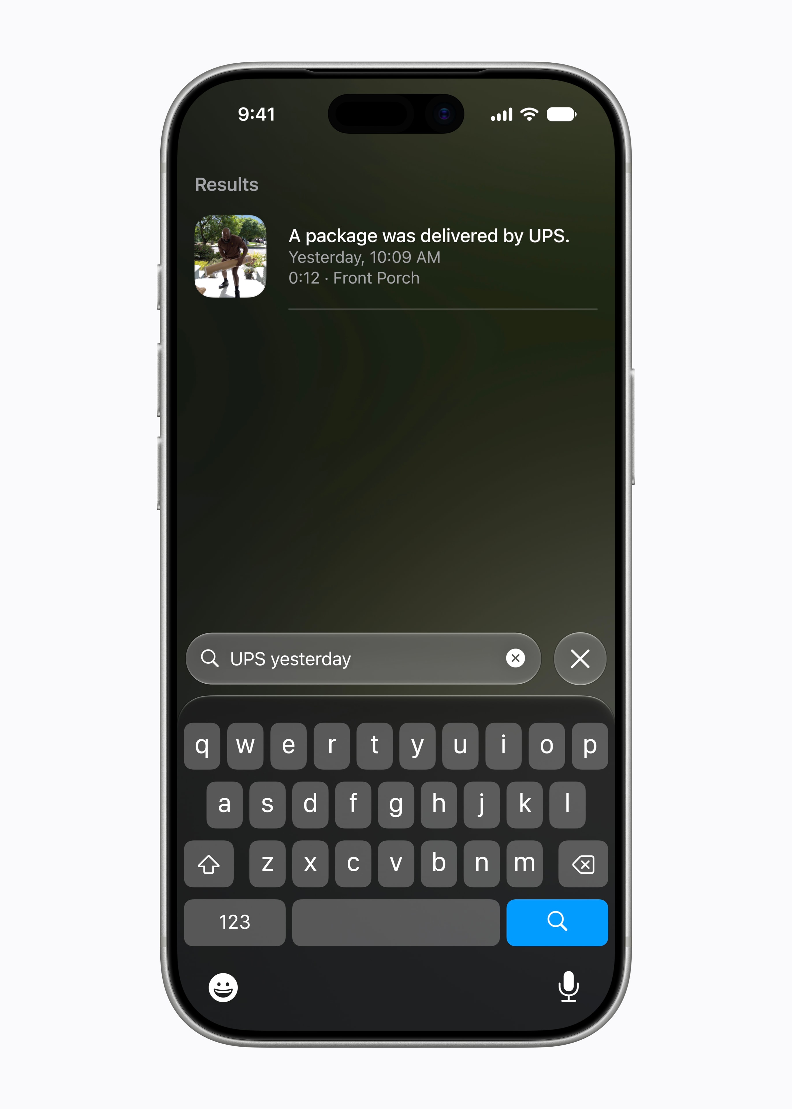 Recherche d’Apple Intelligence Home
