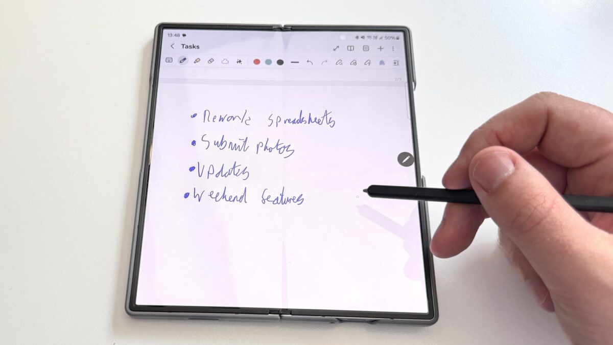 Non, le Fold 8 n'a pas de S Pen – mais Samsung « explore » son retour pour les futurs Folds image-37088