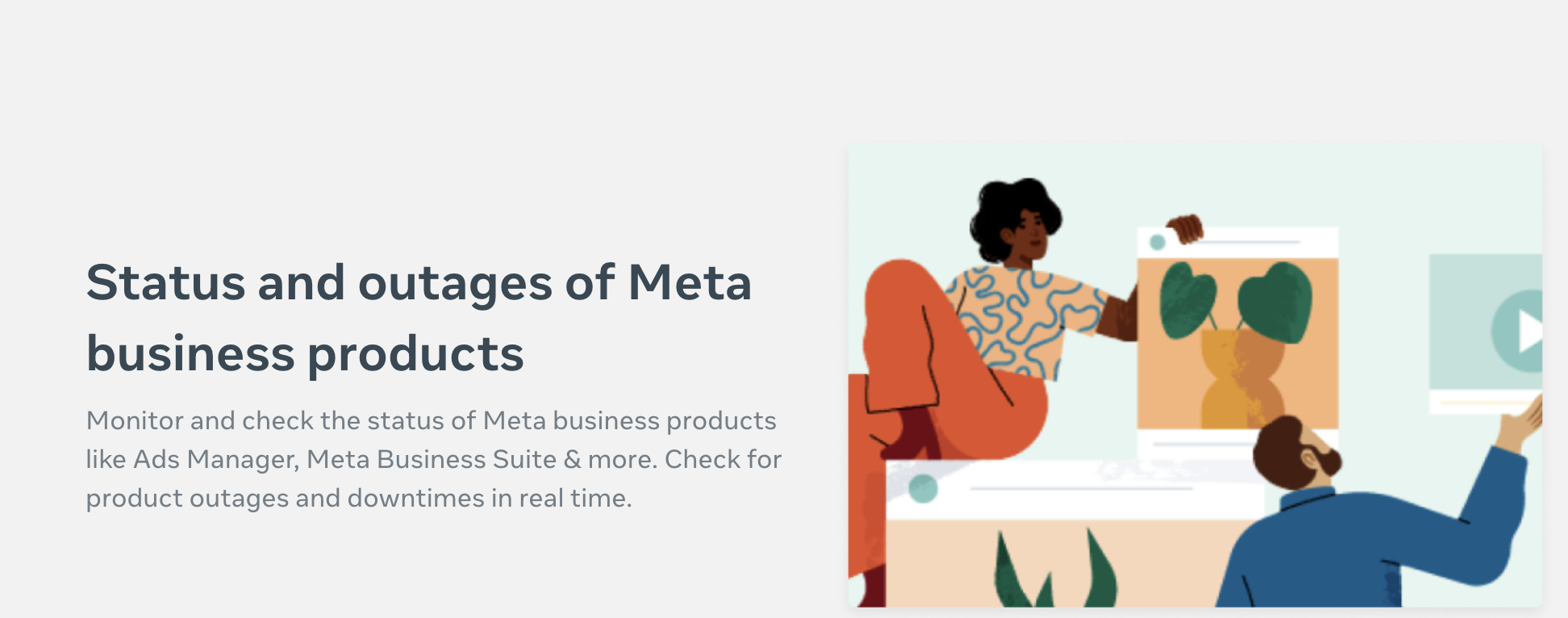 Page de méta-statut