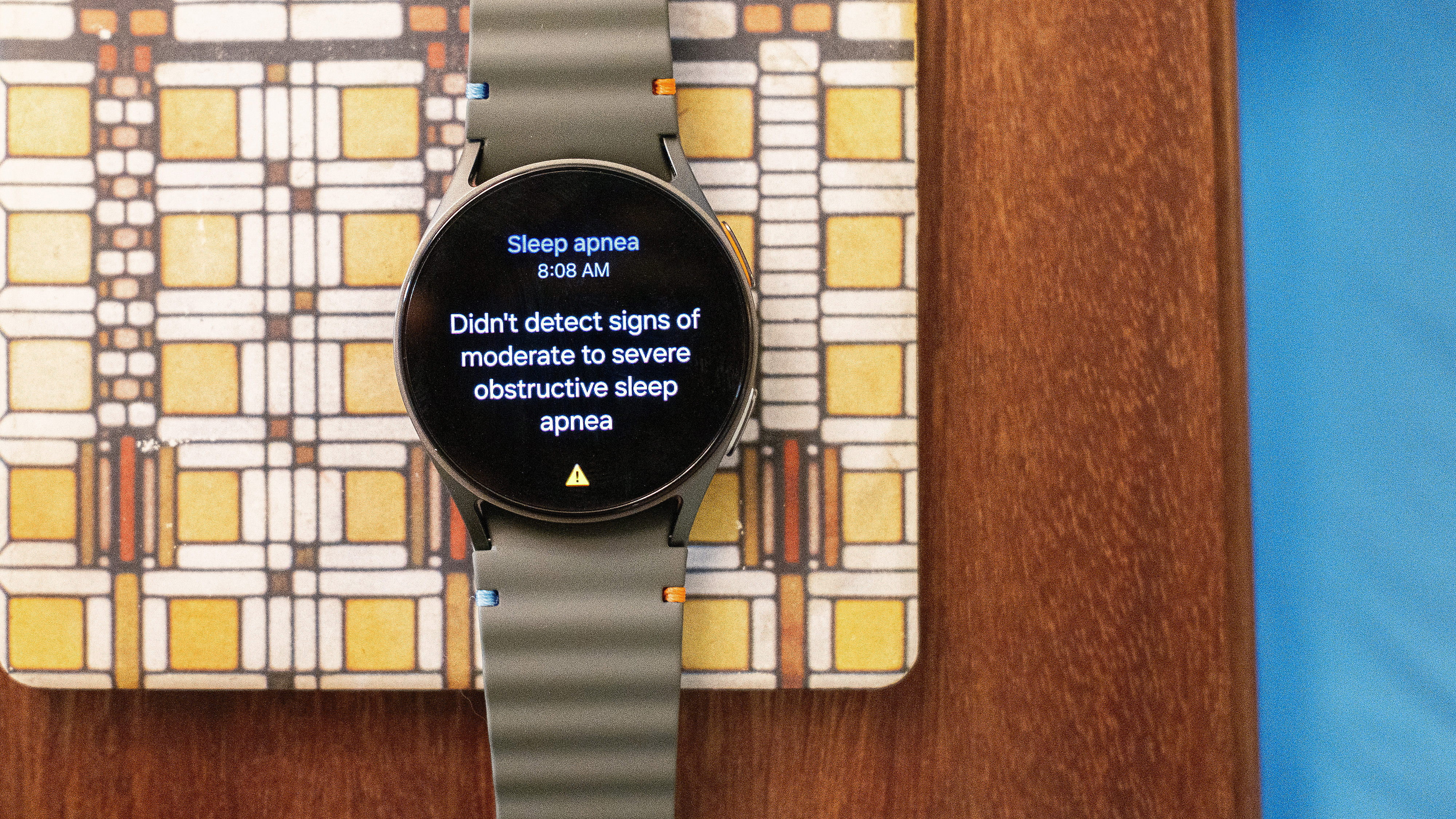 Samsung Galaxy Watch 7 en 40 mm sur le poignet d'un utilisateur