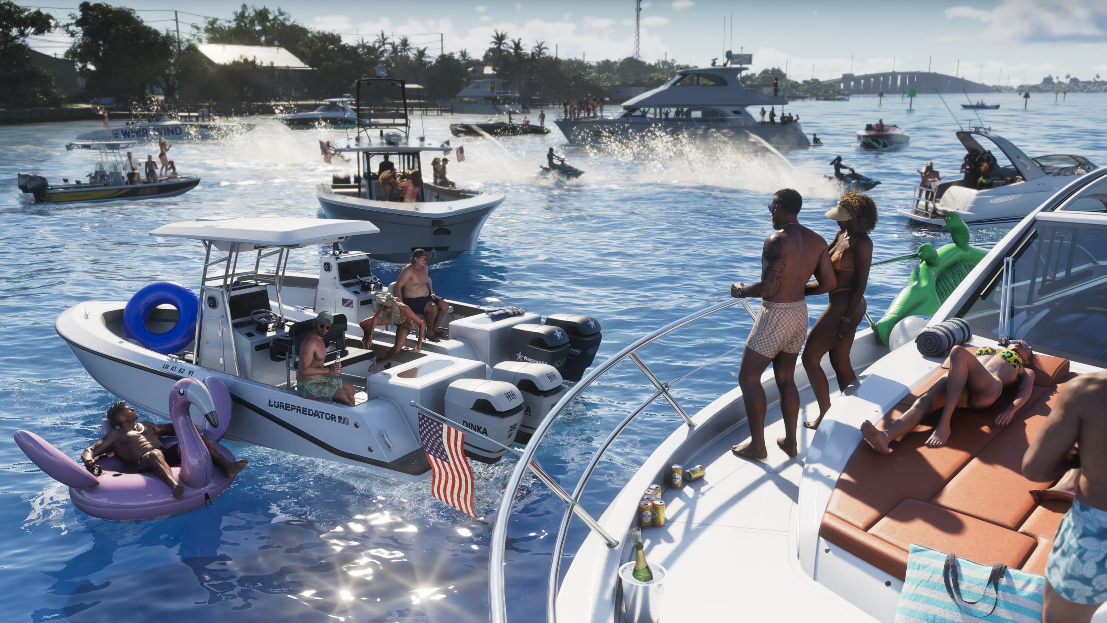 Capture d'écran officielle de Grand Theft Auto VI