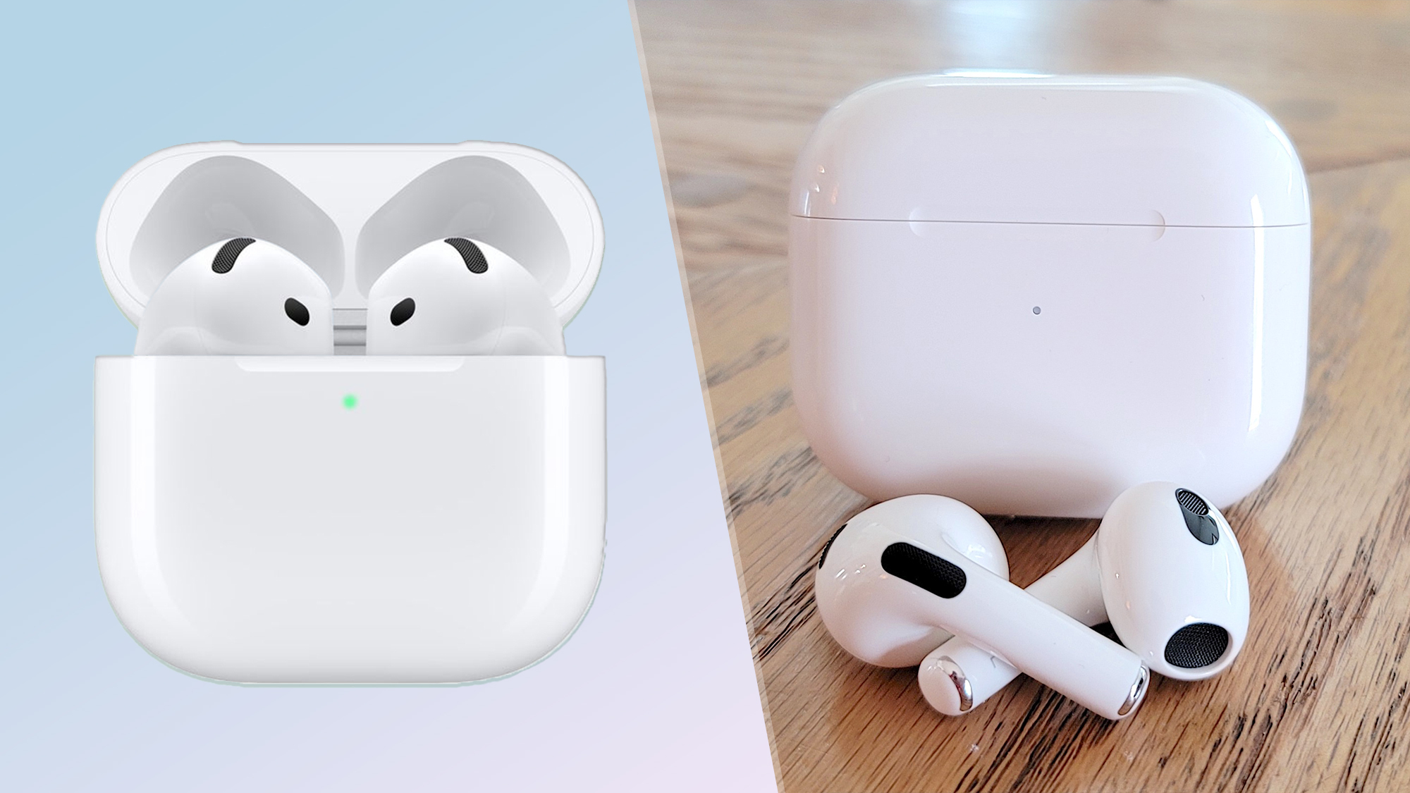 Les AirPods 4 contre les AirPods 3