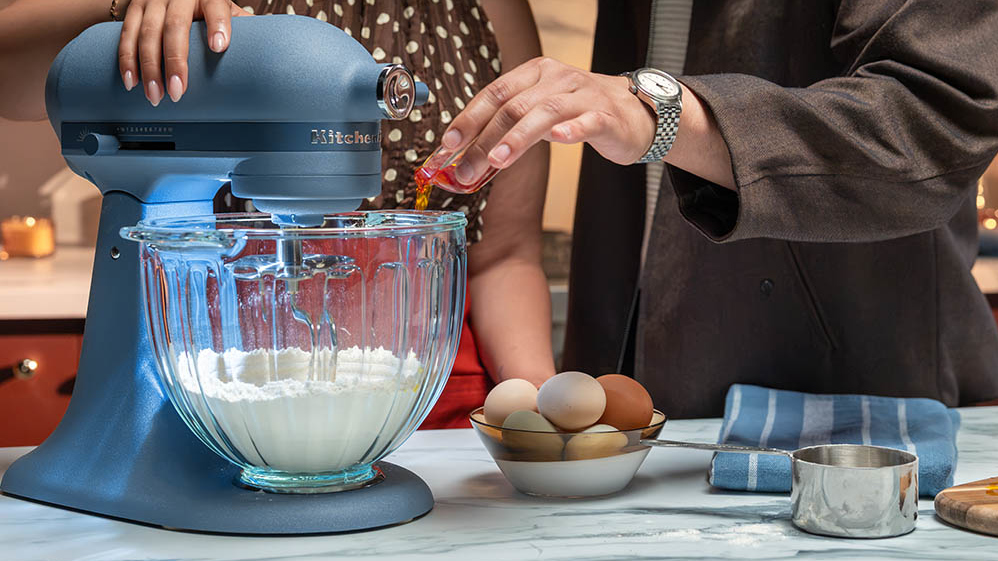 Luminaire KitchenAid sur comptoir