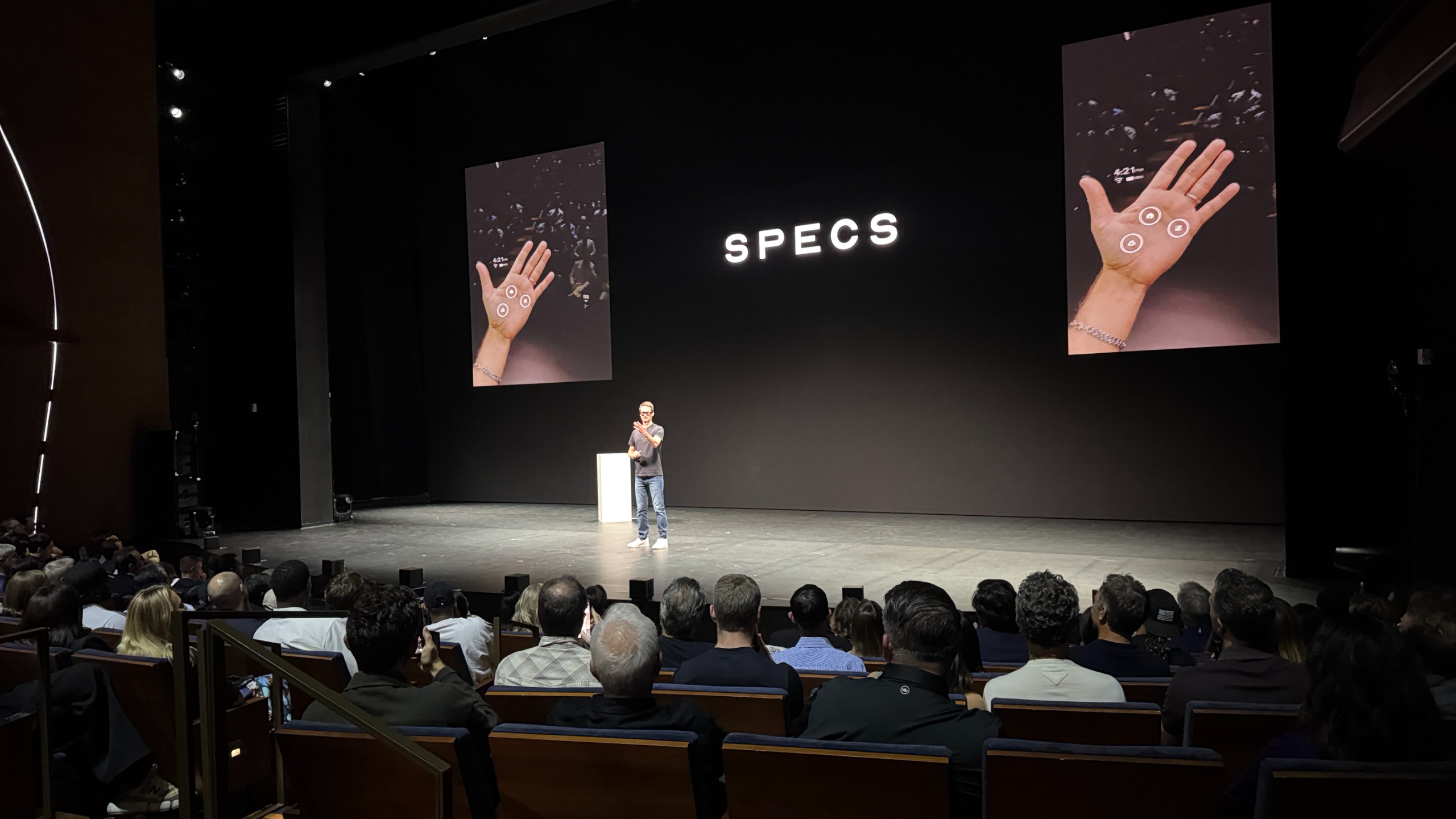 Spécifications instantanées