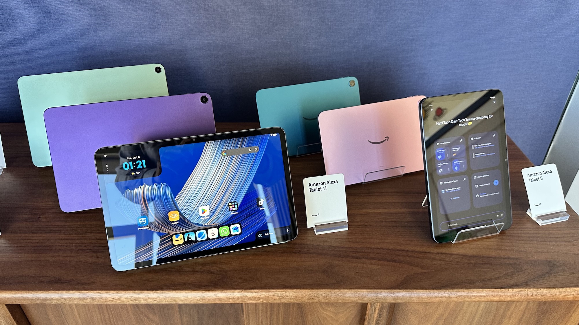 Tablettes Amazon Alexa