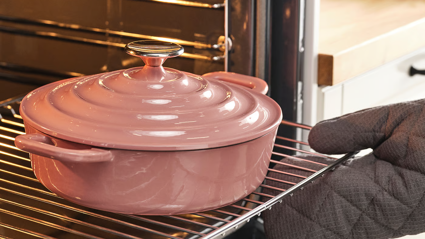 Batterie de cuisine en fonte émaillée IKEA VARDAGEN